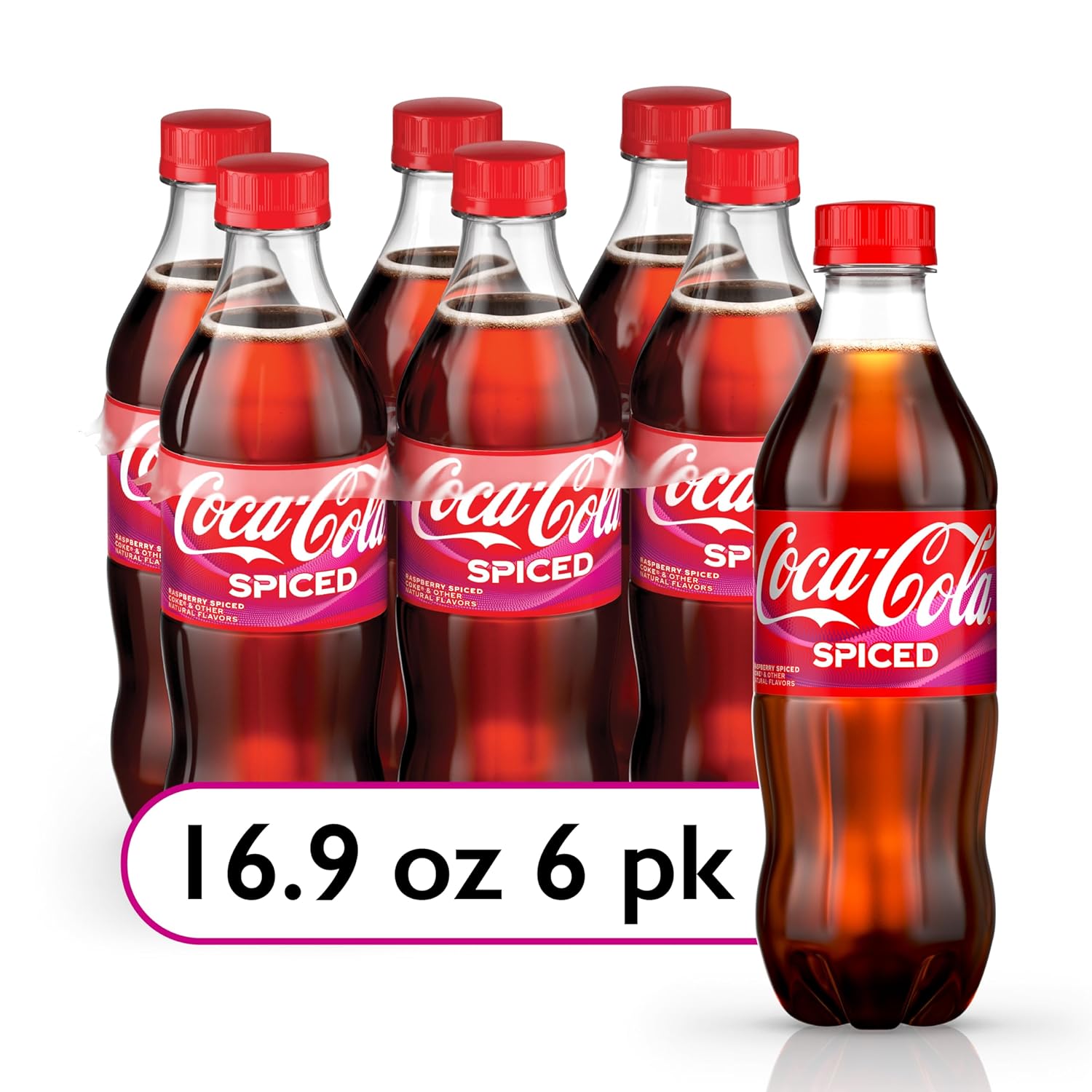 $3.78 w/ S&S: Coca-Cola Spiced 16.9oz 6pk Amazon