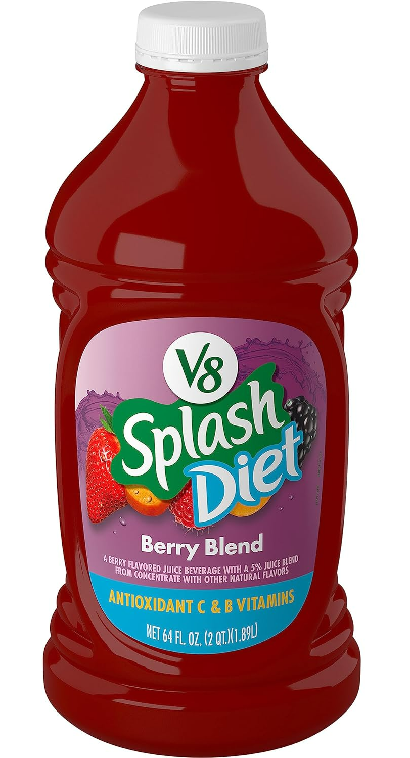 $1.89 w/ S&S: 64-Oz V8 Splash Diet Berry Blend Juice Drink Amazon