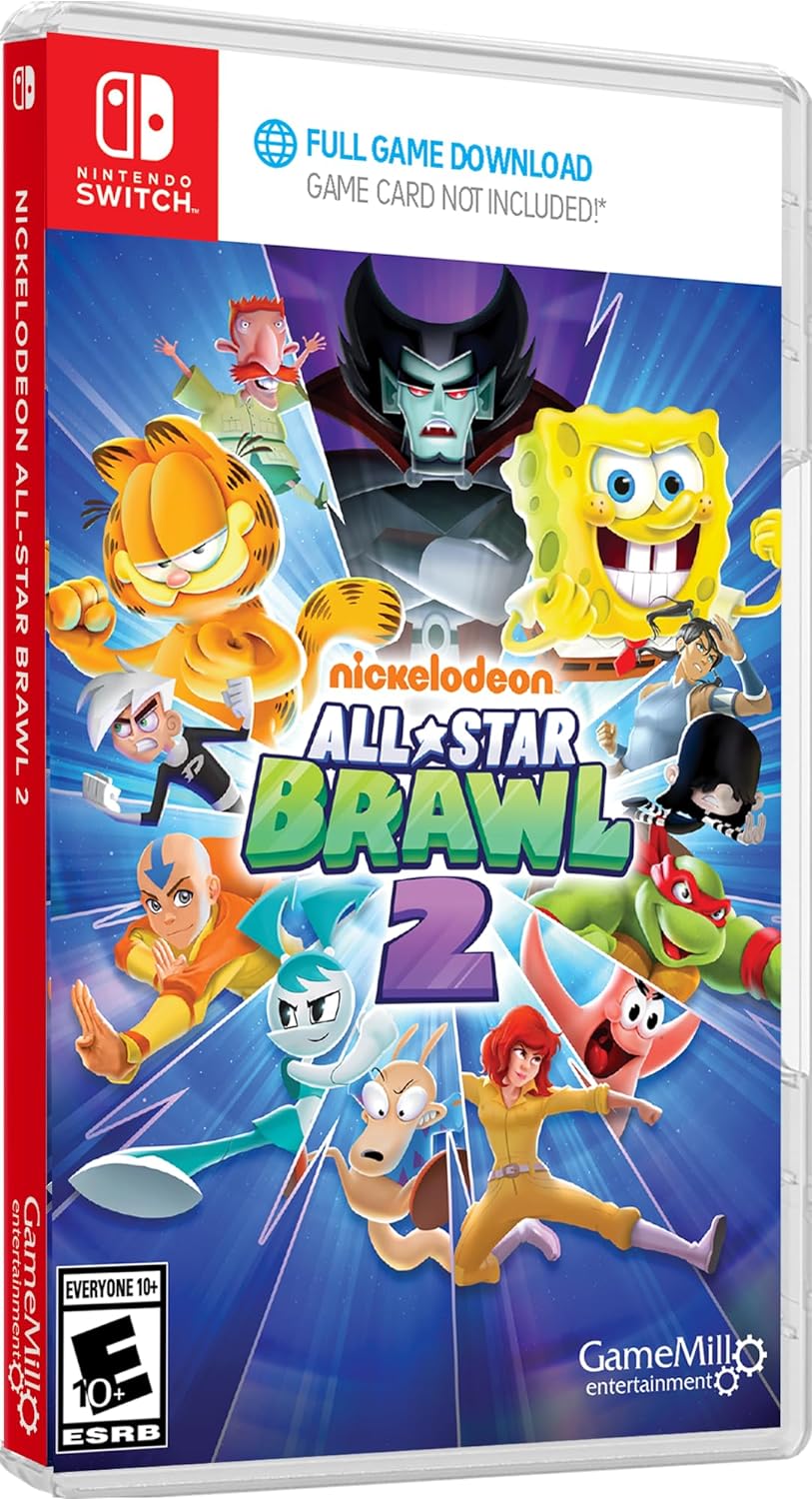 $20: Nickelodeon All Star Brawl 2 (Code in Box)- Nintendo Switch @Amazon