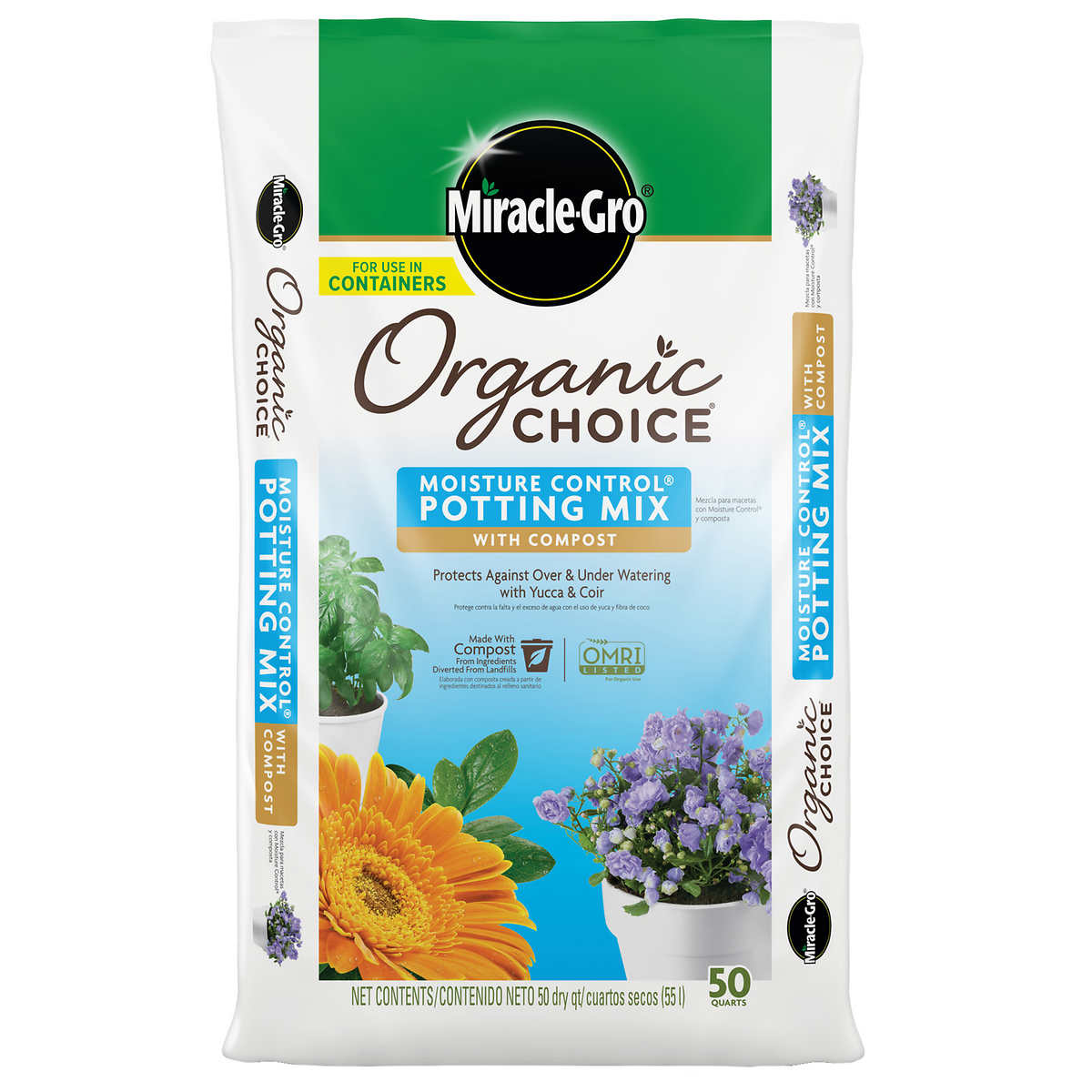 Miracle gro organic choice potting mix 50 qt 10.99 Costco YMMV