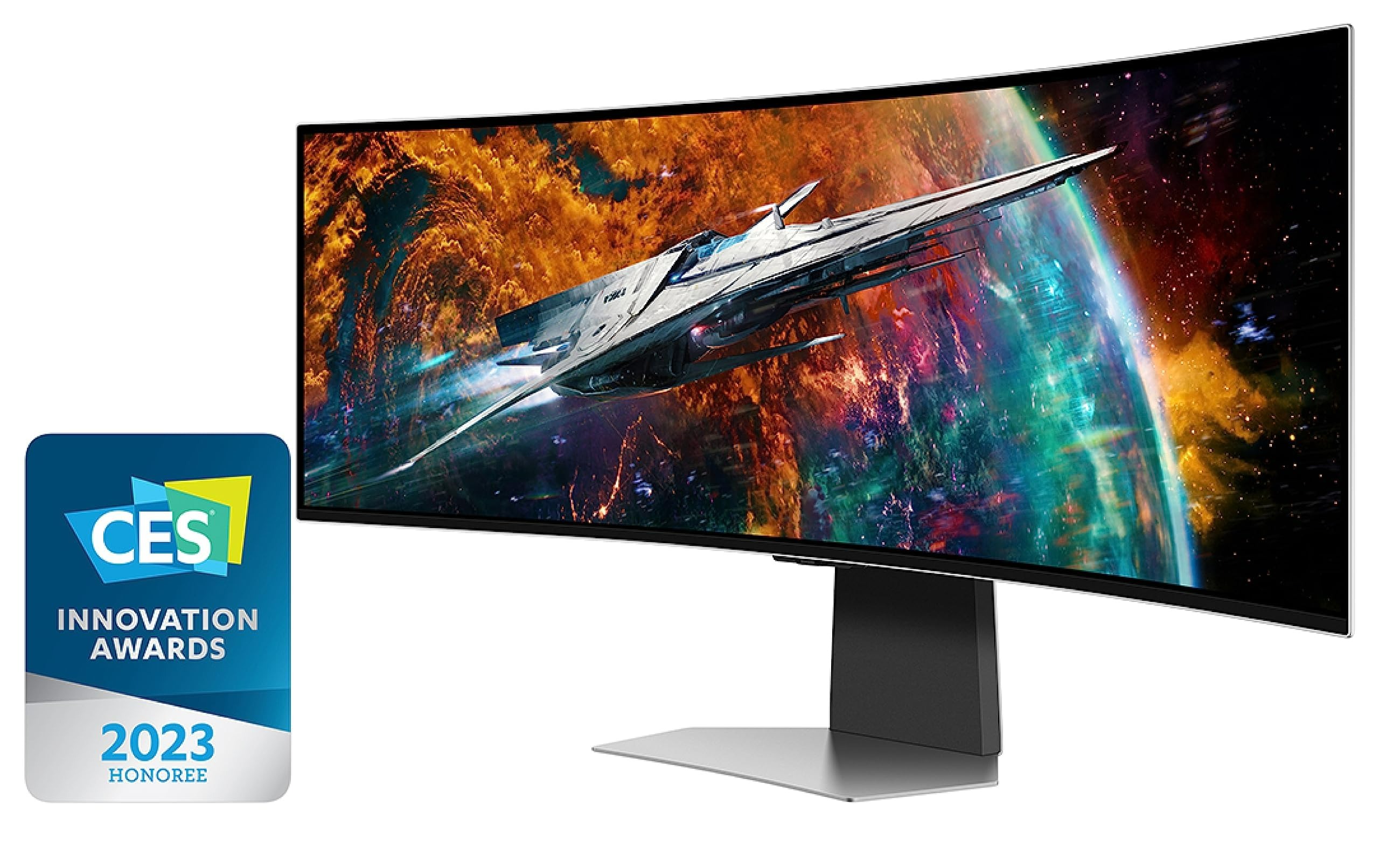 SAMSUNG 49" Odyssey OLED G9 (G95SC) Series Curved Smart Gaming Monitor, 240Hz, 0.03ms, G-Sync Compatible, Dual QHD, Neo Quantum Processor Pro, LS49CG954SNXZA, 2023 $1099.99 Amazon