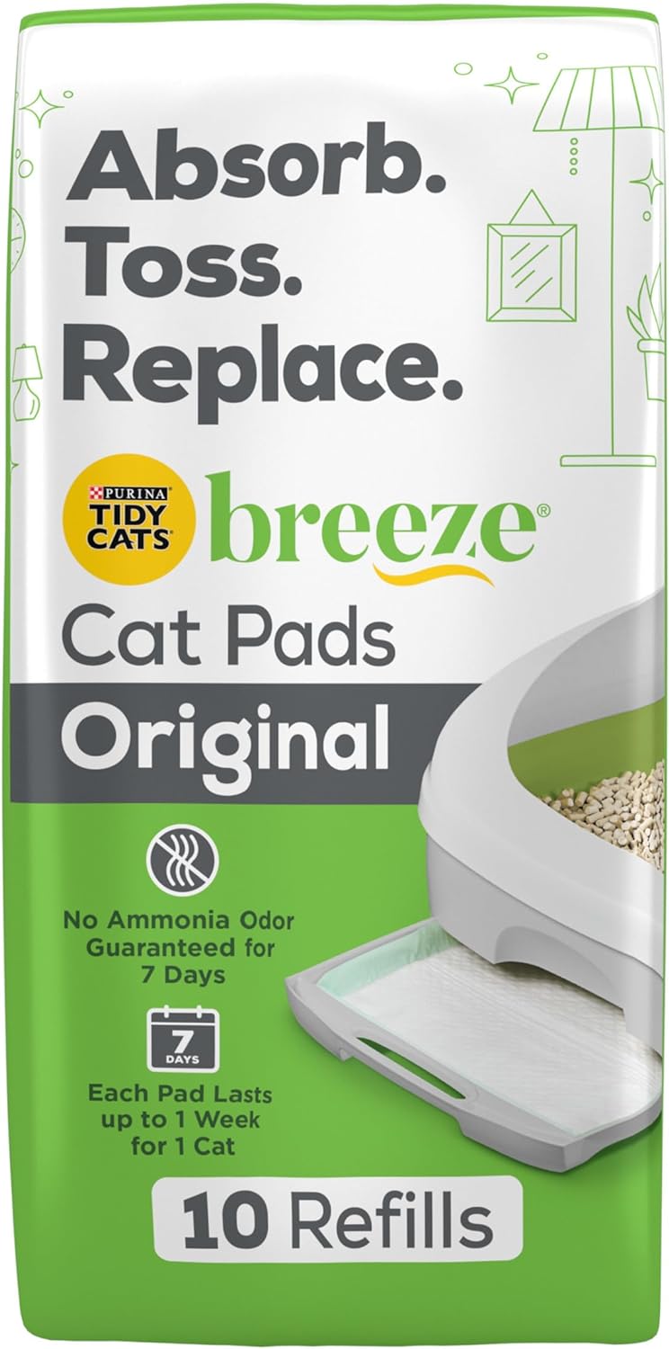$18: Purina Tidy Cats Breeze Litter System Cat Pad Refills 10ct. @ Amazon