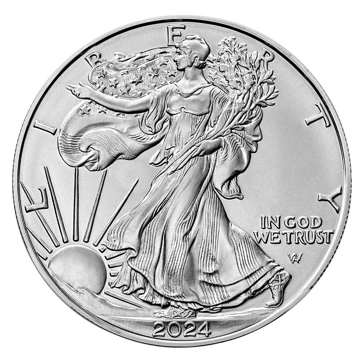 2024 1 oz American Eagle Silver Coin, 20-count $659.99 Costco