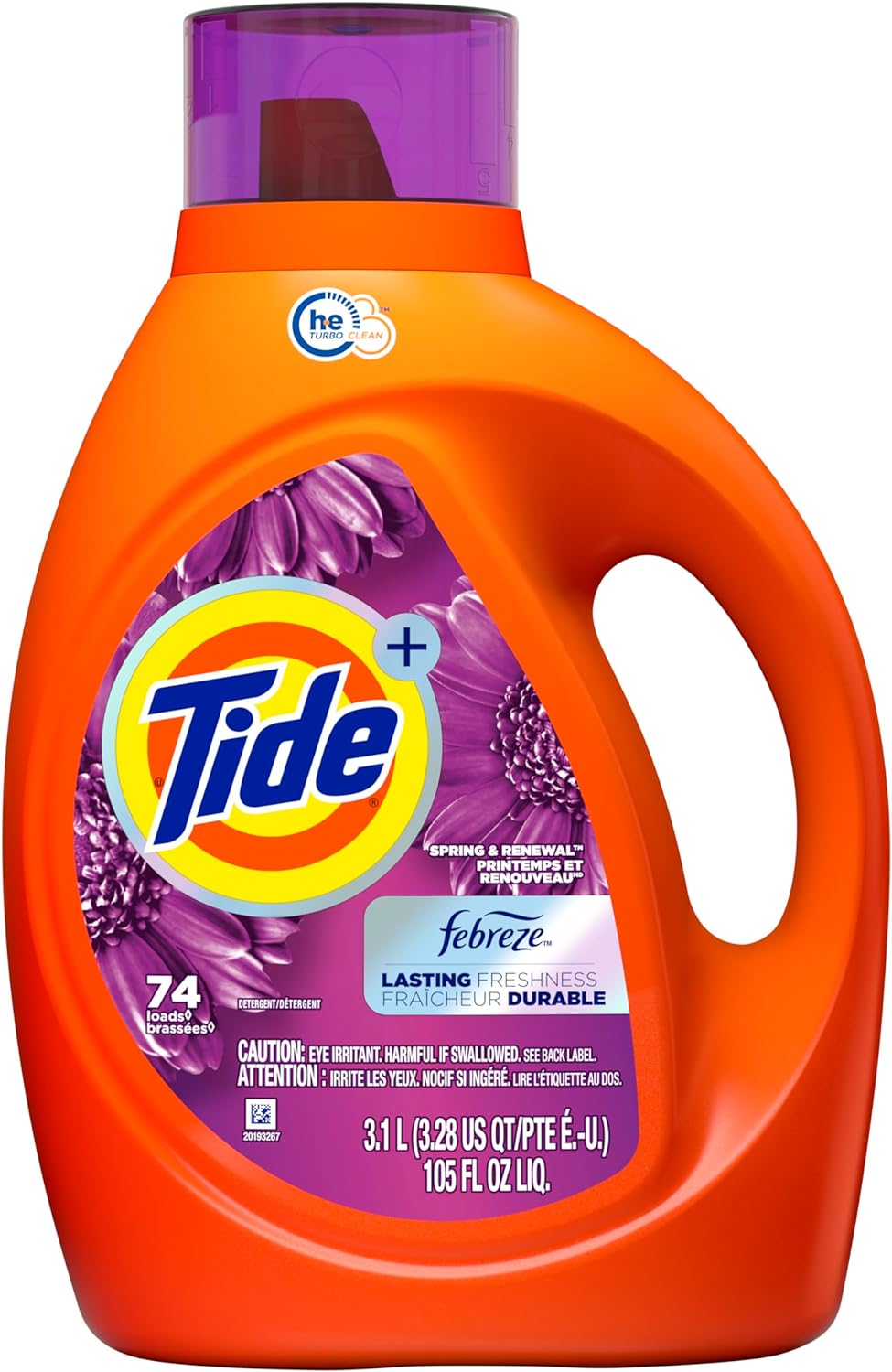  s s 12 34 tide plus febreze freshness he turbo clean liquid laundry