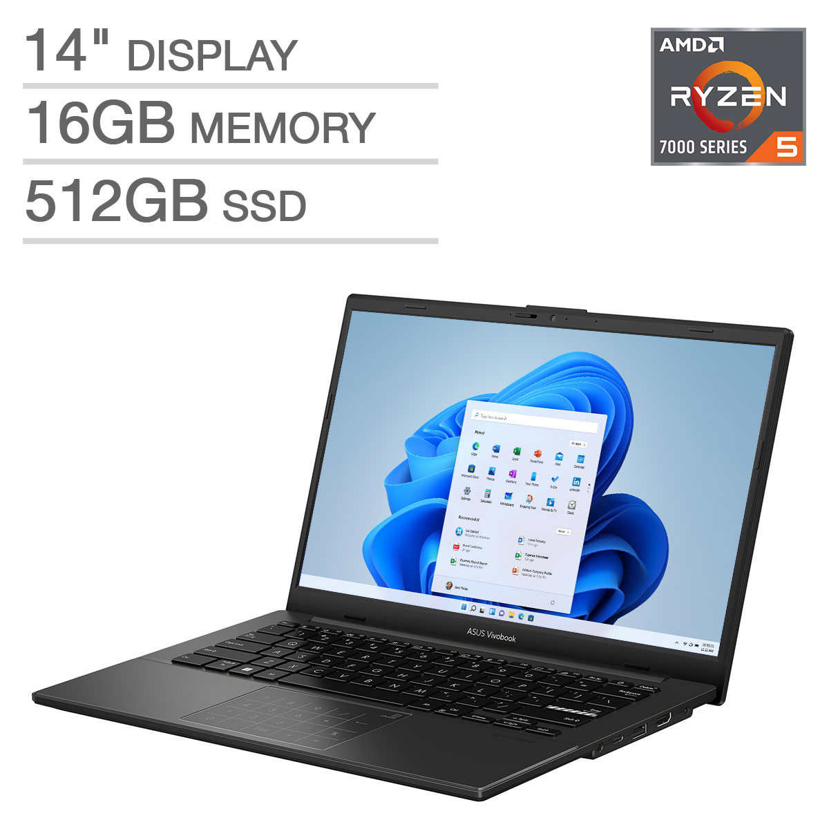 Costco members:  ASUS 14" Vivobook Laptop - AMD Ryzen 5 7520U - 1080p - Windows 11 - $399.99