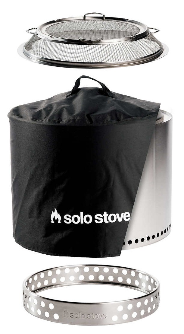 YMMV Costco warehouse solo stove bonfire 2.0 bundle (includes stand, shield, cover, and carry case) $200