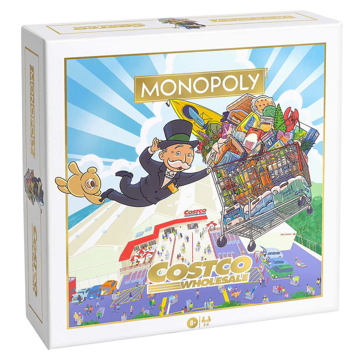 Costco Members: Costco Wholesale Monopoly Oversized Game Board (22"x22") $14.99 + Free Shipping