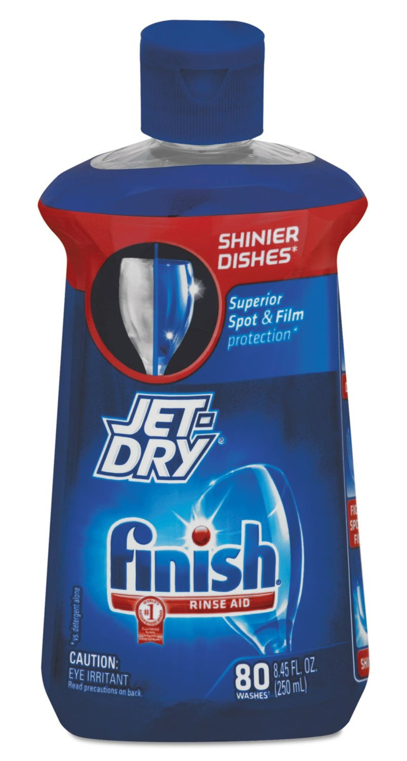 8.45-Oz Finish Jet-Dry Rinse Aid, Dishwasher Rinse Agent & Drying Agent $2.37 w/ S&S + Free Shipping w/ Prime or on $35+