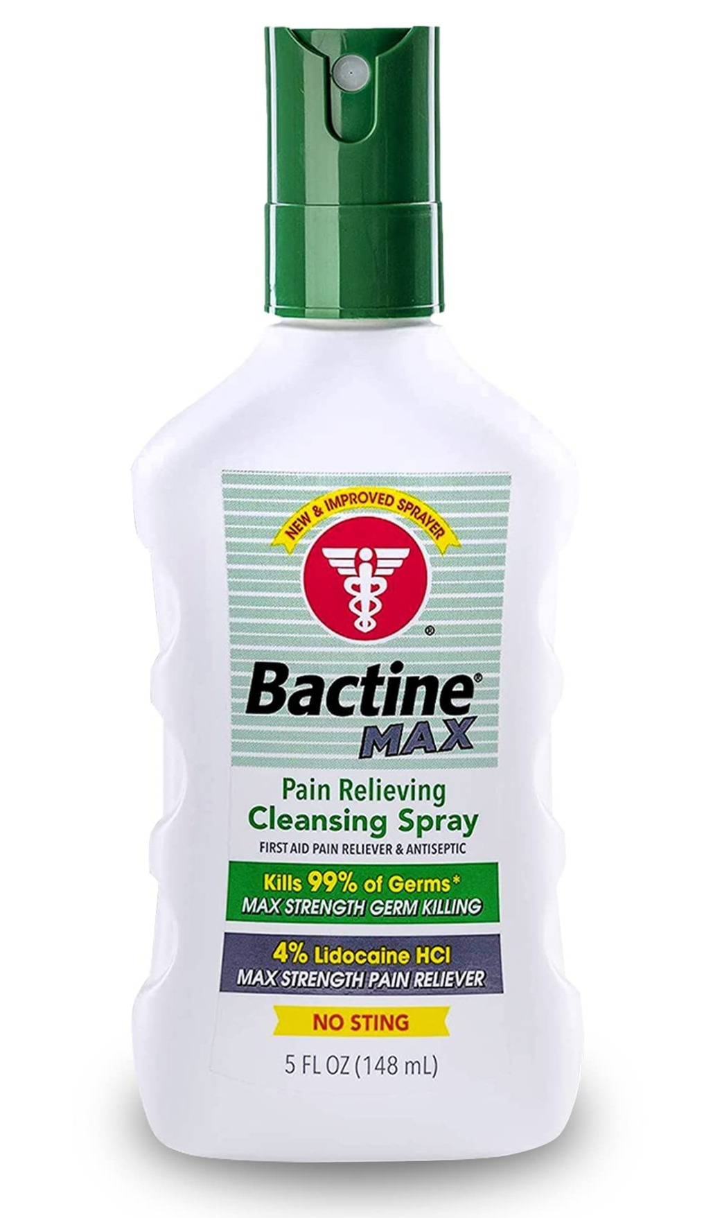 5-Oz Bactine MAX First Aid Spray - Pain Relief Cleansing Spray w/ 4% Lidocaine $3.73 w/ S&S + Free Shipping w/ Prime or on $35+