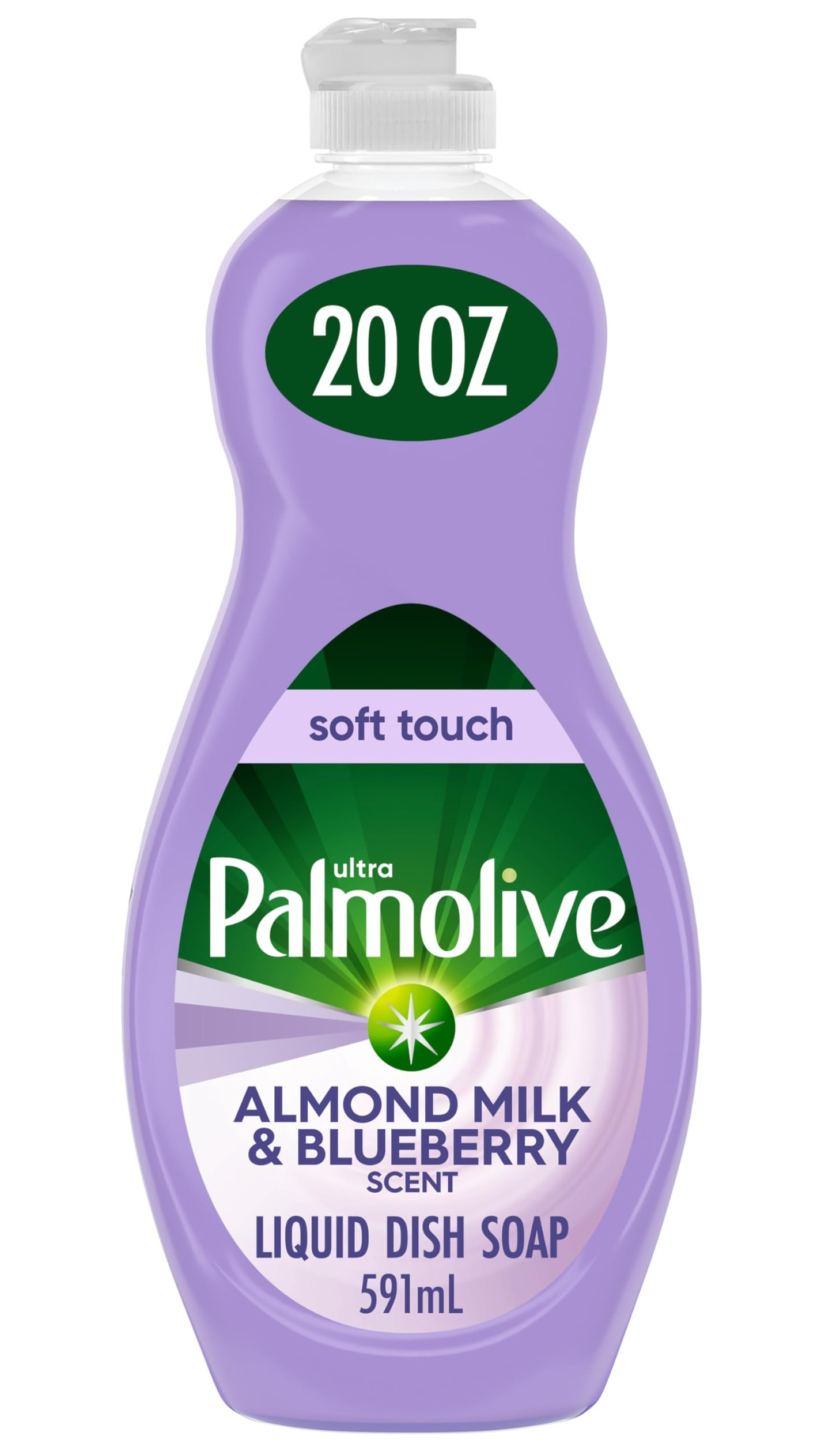 Palmolive Ultra Soft Touch Dish Soap, Almond Milk & Blueberry 20 Fl Oz $2.82 @ Amazon
