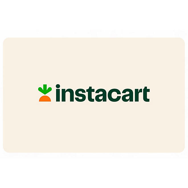 Sam's Club: Instacart $100 Email Delivery Gift Card for $80