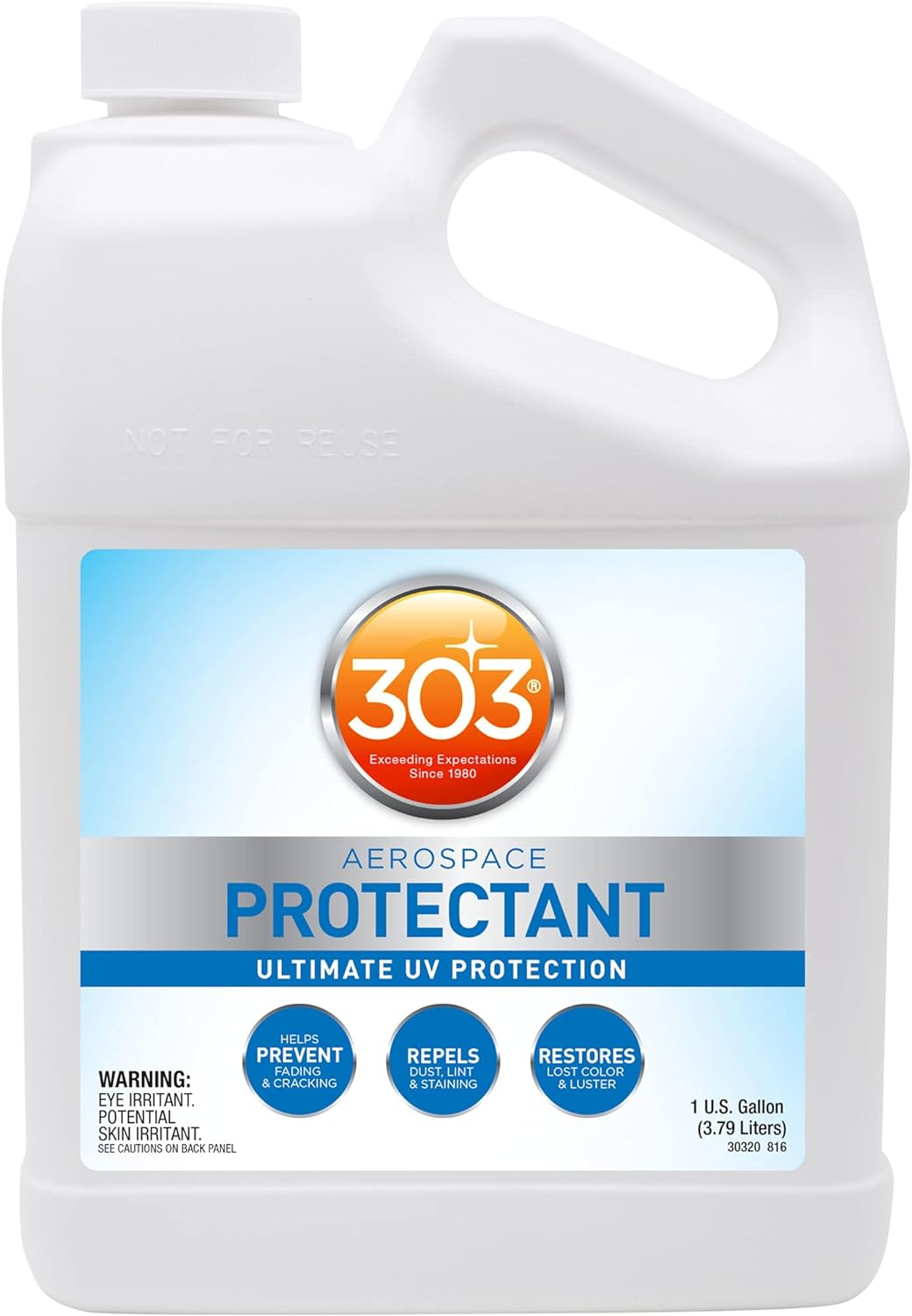 128oz 303 Products Aerospace Protectant Spray-on UV Protection $43.20 w/ Subscribe & Save + Free Shipping