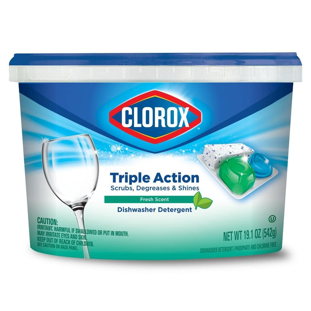 Clorox Triple Action Dishwasher Detergent - Home Depot B&M - 0.98 - YMMV $0.98