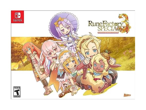 Rune Factory 3 Special Golden Memories Limited Edition $31.99 Woot!