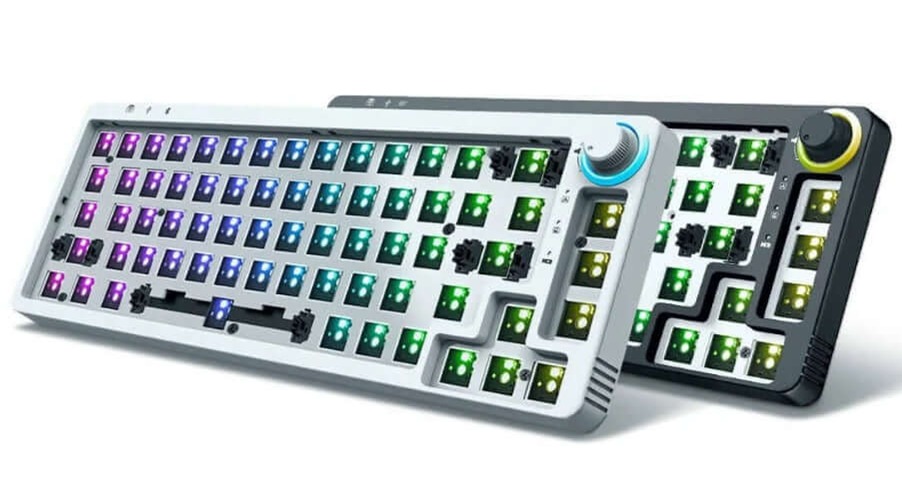 GamaKay LK67 65% Hot-Swappable Mechanical Keyboard Case Kit (Switches/Keycaps Not Included) $49.99