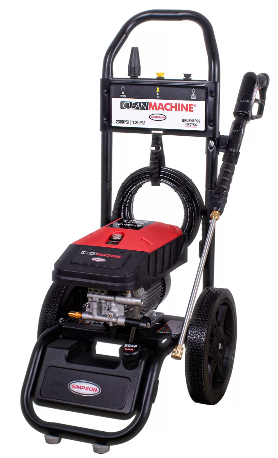 Clearance YMMV Simpson 2,300 PSI 1.2 GPM Electric Cold Water Clean