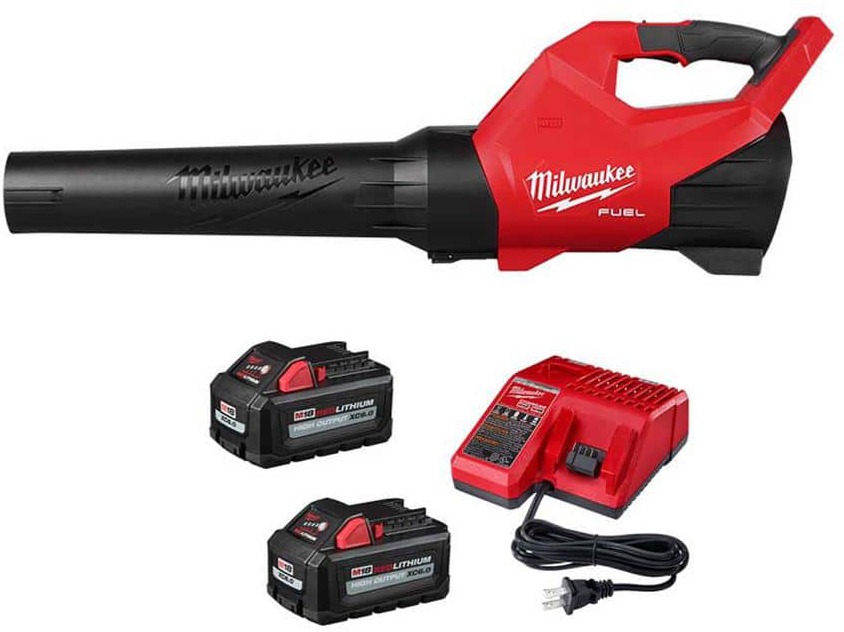Milwaukee M18 FUEL 120 MPH 500 CFM 18V Brushless Cordless Handheld Blower w/Two 6.0 Ah Batteries, Charger 3017-20-48-59-1862S - $279