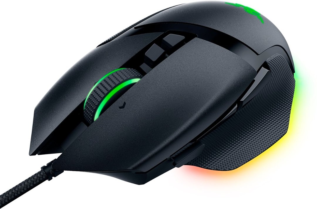 Razer - Basilisk V3 Wired Optical Gaming Mouse with Chroma RBG Lighting - Black (Open Box) $37.99 + Free Shipping