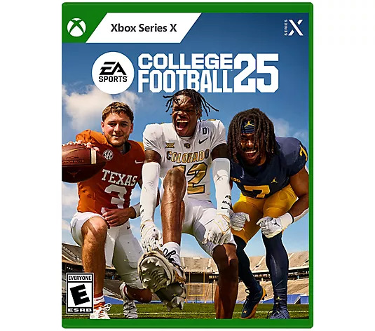 New QVC Customers: EA College Football 25 (Xbox X) $39.99 + Free Shipping