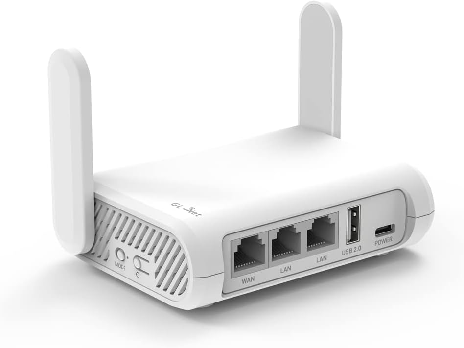 GL.iNet GL-SFT1200 Secure Travel WiFi Router – AC1200 Dual Band | IPv6