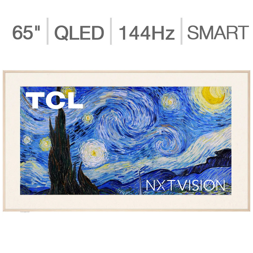 TCL 65" NXTVISION Series - 4K 144hz QLED + $100 Google Play Credit + Allstate 3-year Protection Plan Bundle $799.99 @ Costco