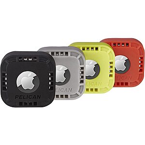 Multicolor Apple AirTag Holders | Lumen Series 4-Pack