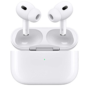 Apple AirPods Pro w/ USB-C MagSafe Case (2nd Gen) + 2-Year AppleCare+ $200 (Costco Members) + Free Shipping