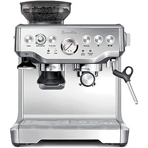 Amazon.com: Breville Barista Express Espresso Machine BES870XL, Brushed Stainless Steel: Semi Automatic Pump Espresso Machines: Home & Kitchen $559.95
