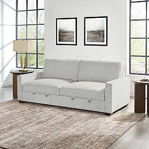 Thomasville Lambert Fabric Sofa with 2 Storage Seats - $600 Shipped from Costco $599.99