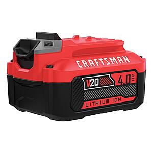 Craftsman V20 4 Ah Lithium-Ion Battery (CMCB204) $39 at Ace Hardware w/ Free Store Pickup