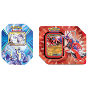 In Store Only: Pokemon Scarlet & Violet Series V-Tin & Window Tin (Miraidon & Koraidon) $26.99