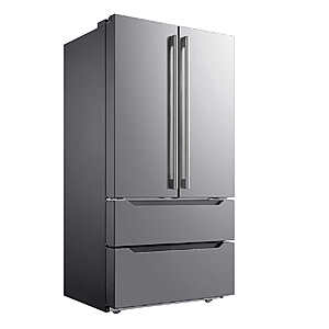Costco Members: Midea 22.5 cu. ft. 4-Door Stainless Steel French Refrigerator $1000 + Free Delivery/Installation w/ Haul Away