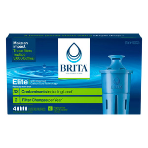 Costco Members: 4-Count Brita Elite Replacement Water Filters $37.49