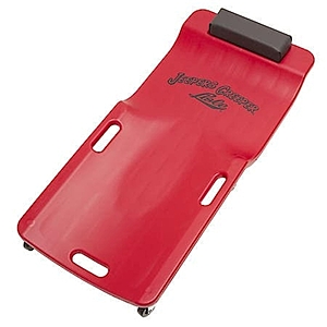 Select Stores: Lisle Low Profile Plastic Creeper w/ Urethane Rollers (Red) .90 + Free Store Pickup