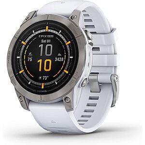 Prime Members: Refurb: Garmin epix Pro Sapphire Edition (Gen 2) 47mm Smartwatch 5 + Free Shipping