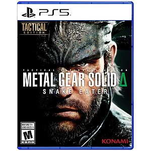 $59.88: METAL GEAR SOLID Δ: SNAKE EATER TACTICAL EDITION (PlayStation 5) at Amazon