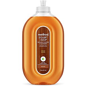 [S&S, AC] $3.71*: 25-Oz Method Squirt + Mop Hardwood Floor Cleaner (Almond) at Amazon