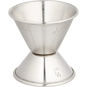 0.5-Oz/1-Oz Winco Stainless Steel Jigger $1.75 