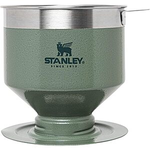STANLEY Perfect Brew Pour Over Single Cup Coffee Maker w/ Reusable Filter $15.60 