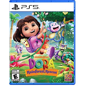 [YMMV, AC] $9.07 | Dora: Rainforest Rescue (PlayStation 5) at Amazon