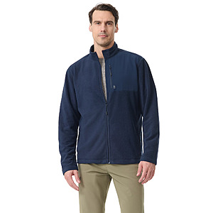 Bass & Co Men's Polar Full Zip Fleece, Sizes S-3XL (4 colors) - $10.33 @ Walmart