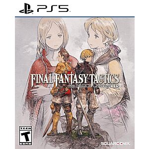 Final Fantasy Tactics: The Ivalice Chronicles (PS5, Amazon Edition) $29.30 