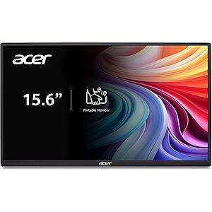 Refurb: 15.6" Acer PM161Q Abmiuuzx 1080p 60Hz 5ms Portable Monitor $45 + Free S&H