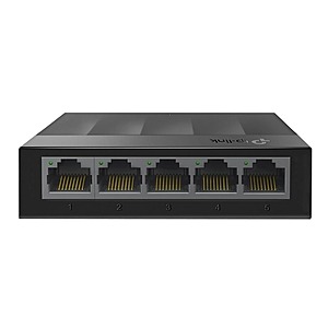 5-Port TP-Link LS1005G Litewave Gigabit Ethernet Switch + 10% Back w/ Prime Card