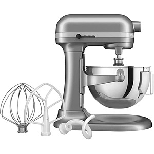 Open Box: 5.5-Qt KitchenAid Bowl-Lift Stand Mixer (Contour Silver) $200.55 + Free S&H