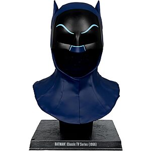 Prime Members: McFarlane Toys DC Direct Batman Classic TV Series Cowl Replica (1:1 Scale) $43.20 + Free S&H
