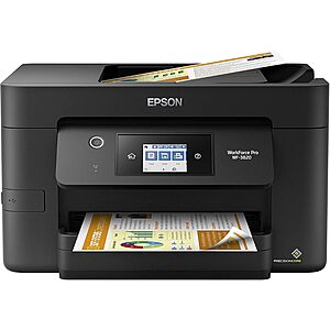 Epson WorkForce Pro WF-3820 Wireless All-in-One Inkjet Printer $100 + Free S&H