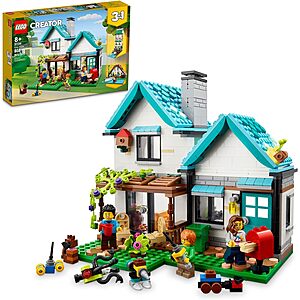 Prime Members: 808-Pc LEGO Creator 3 in 1 Cozy House Building Set $42 + Free S&H