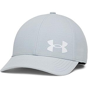 Under Armour Men's Iso-chill ArmourVent Fitted Baseball Cap (Harbor Blue / White) $12.50