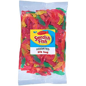 Swedish Fish Assorted Soft & Chewy Gummy Candy